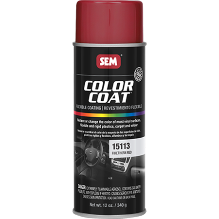 SEM Interior Color Coating Spray Paint, Firethorn Red #15113
