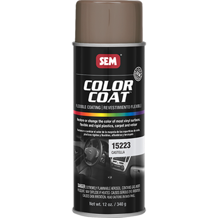 SEM Interior Color Coating Spray Paint, Castella #15223