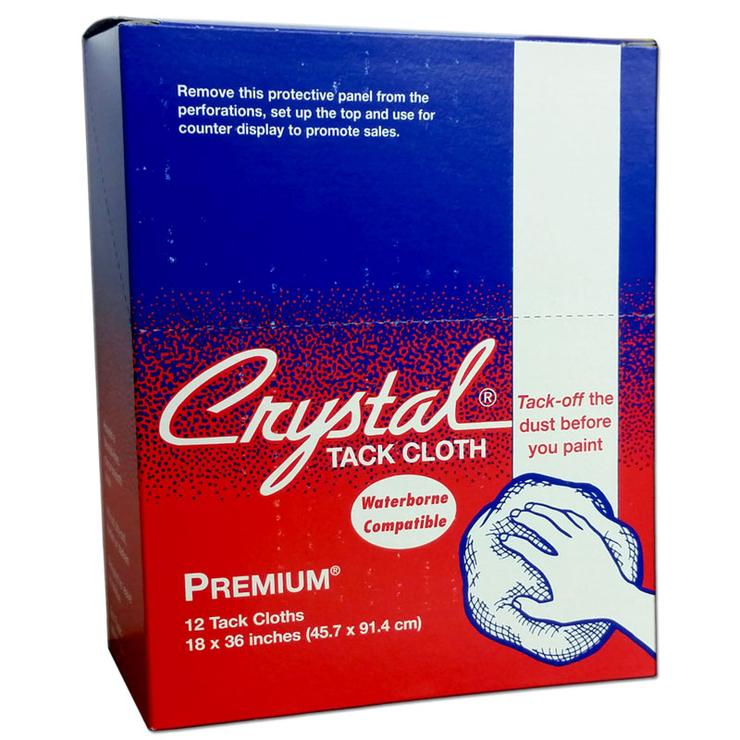 Crystal Premium Tack Cloths 12 Pack