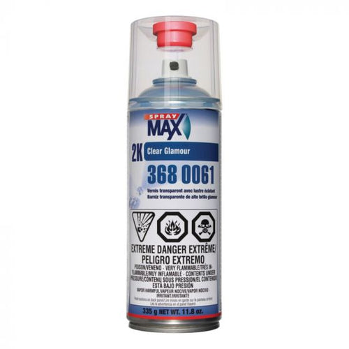 2K Acrylic Clearcoat - Spray max 11.3oz Aerosol ( Glamour )