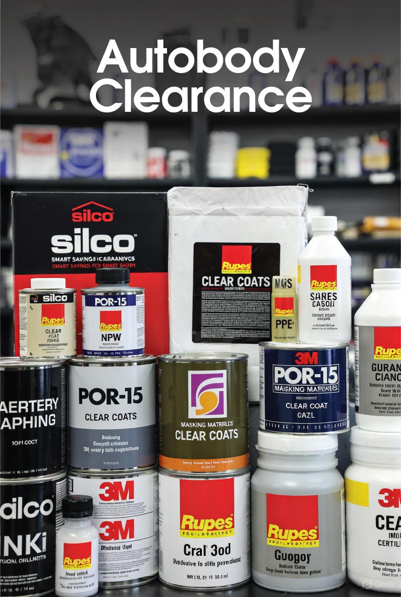 Autobody Clearance: Smart Savings on Auto Body & Paint Supplies
