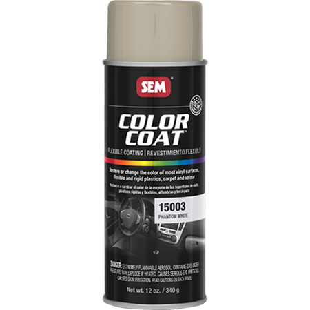 SEM Interior Color Coating Spray Paint, Phantom White