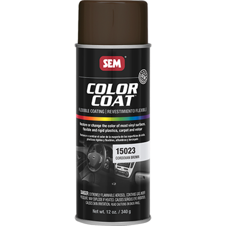 SEM Interior Color Coating Spray Paint, Cordovan Brown  #15023