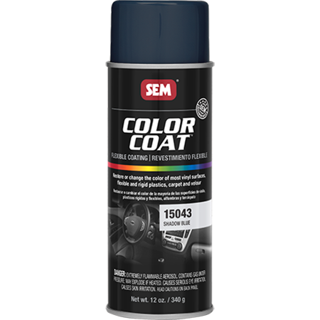 SEM Interior Color Coating Spray Paint, Shadow Blue