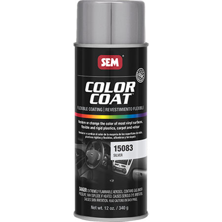 SEM Interior Color Coating Spray Paint, Silver #15083