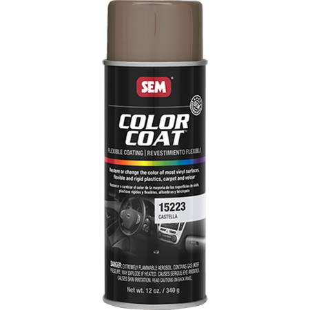 SEM Interior Color Coating Spray Paint, Castella