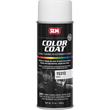 SEM Interior Color Coating Spray Paint, White