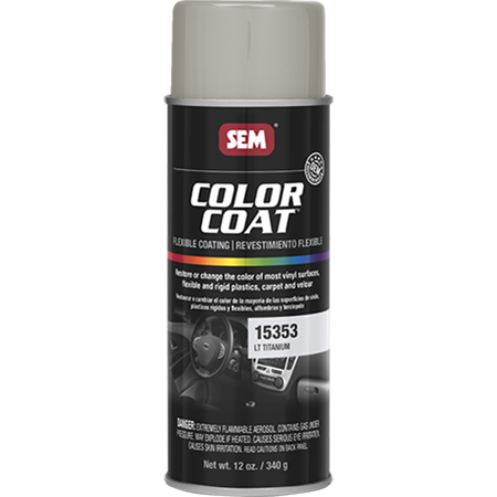 SEM Interior Color Coating Spray Paint, Lt Titanium #15353