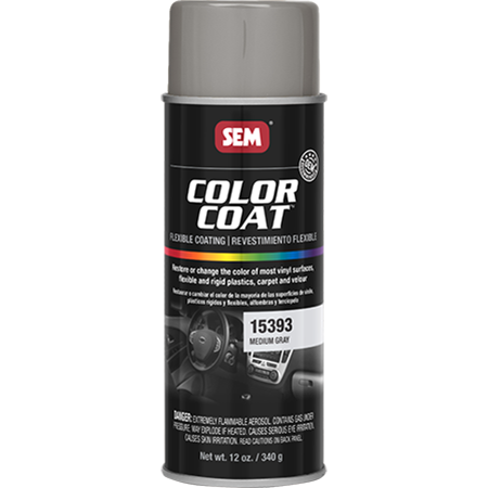 SEM Interior Color Coating Spray Paint, Med Gray