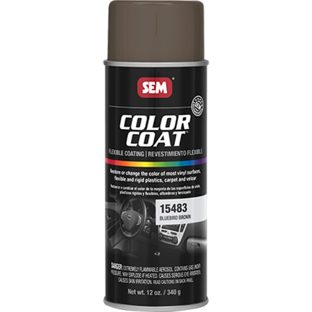 SEM Interior Color Coating Spray Paint, Bluebird Brown #15483