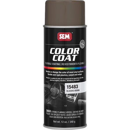 SEM Interior Color Coating Spray Paint, Bluebird Brown
