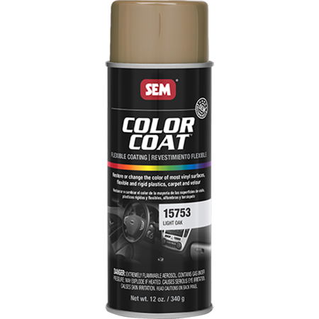 SEM Interior Color Coating Spray Paint, Lt Oak