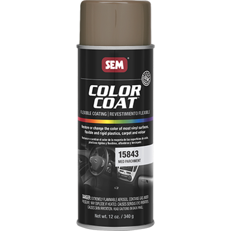 SEM Interior Color Coating Spray Paint, Med. Parchment #15843