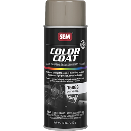 SEM Interior Color Coating Spray Paint, Lt. Neutral