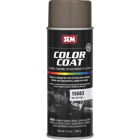 SEM Interior Color Coating Spray Paint, Med. Neutral