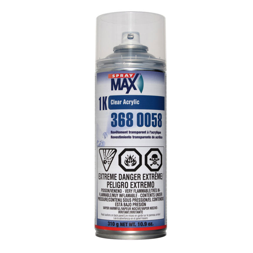 1k Acrylic Clearcoat - Spray max 11.3oz Aerosol