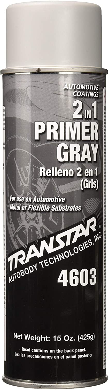 2-in-1 Primer, Gray - Transtar 15oz Aerosol 4603