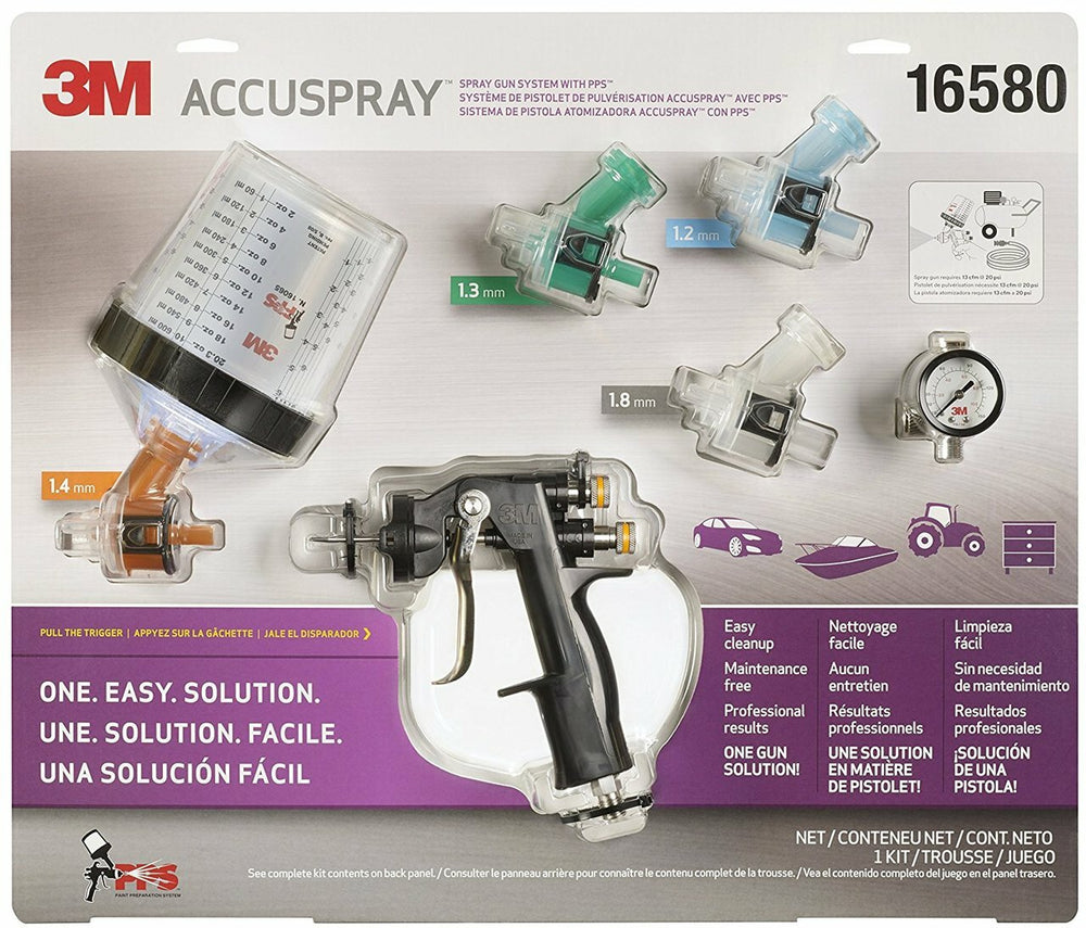 3M Accuspray Spray Gun System with Standard PPS